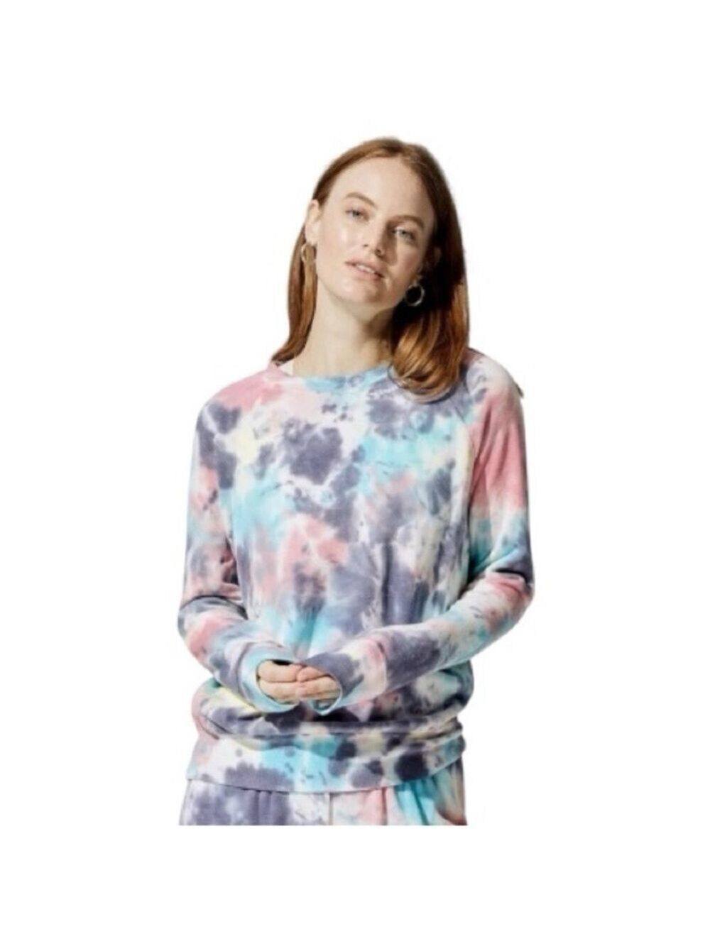 Spiritual Gangster Kaleidoscope Tie Dye Old School Sweatshirt Size Medium